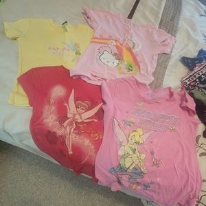 Hello Kitty/ Tinkerbell Pajamas